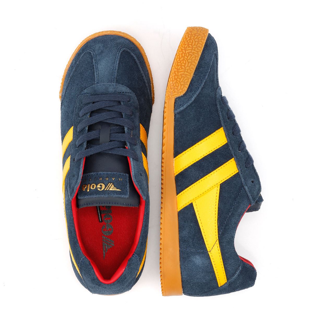 Gola Harrier Chaussures De Sport Bleues Pour Femmes En Suède