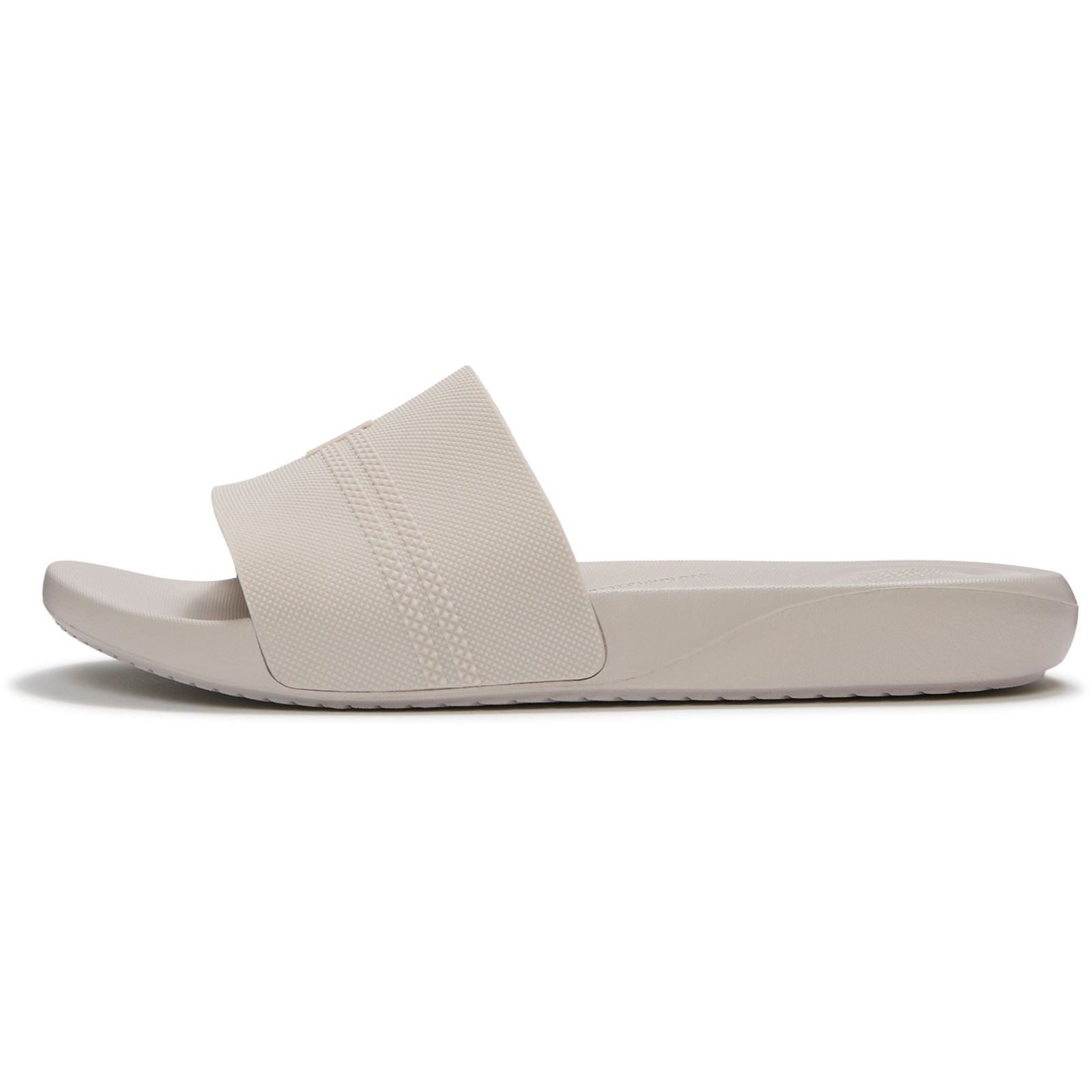 Fitflop iQushion Pool Claquettes Gris Pâle Pour Homme En Polyuréthane