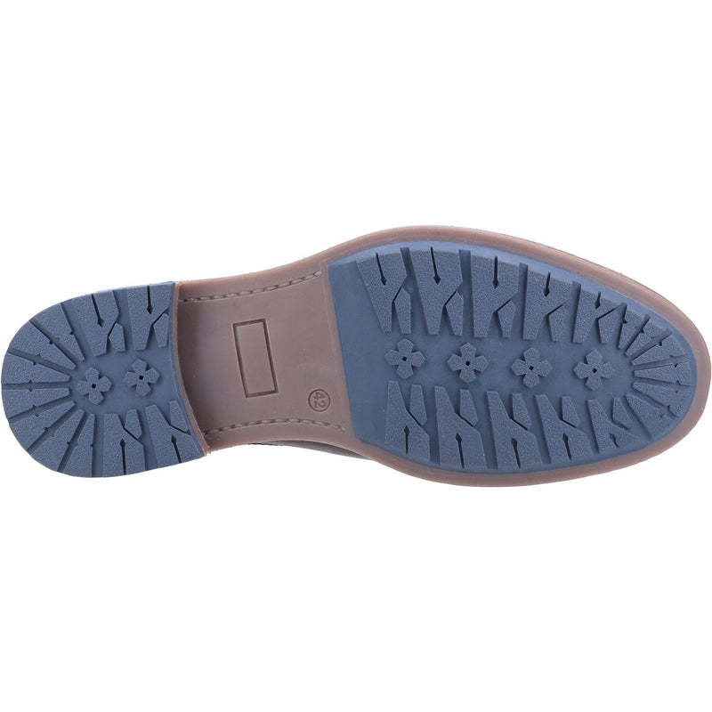 Hush Puppies Justin Chelsea Bottes En Cuir Marron Pour Hommes