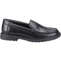 Hush Puppies Verity Slip On Mocassins Noirs En Cuir Pour Femmes