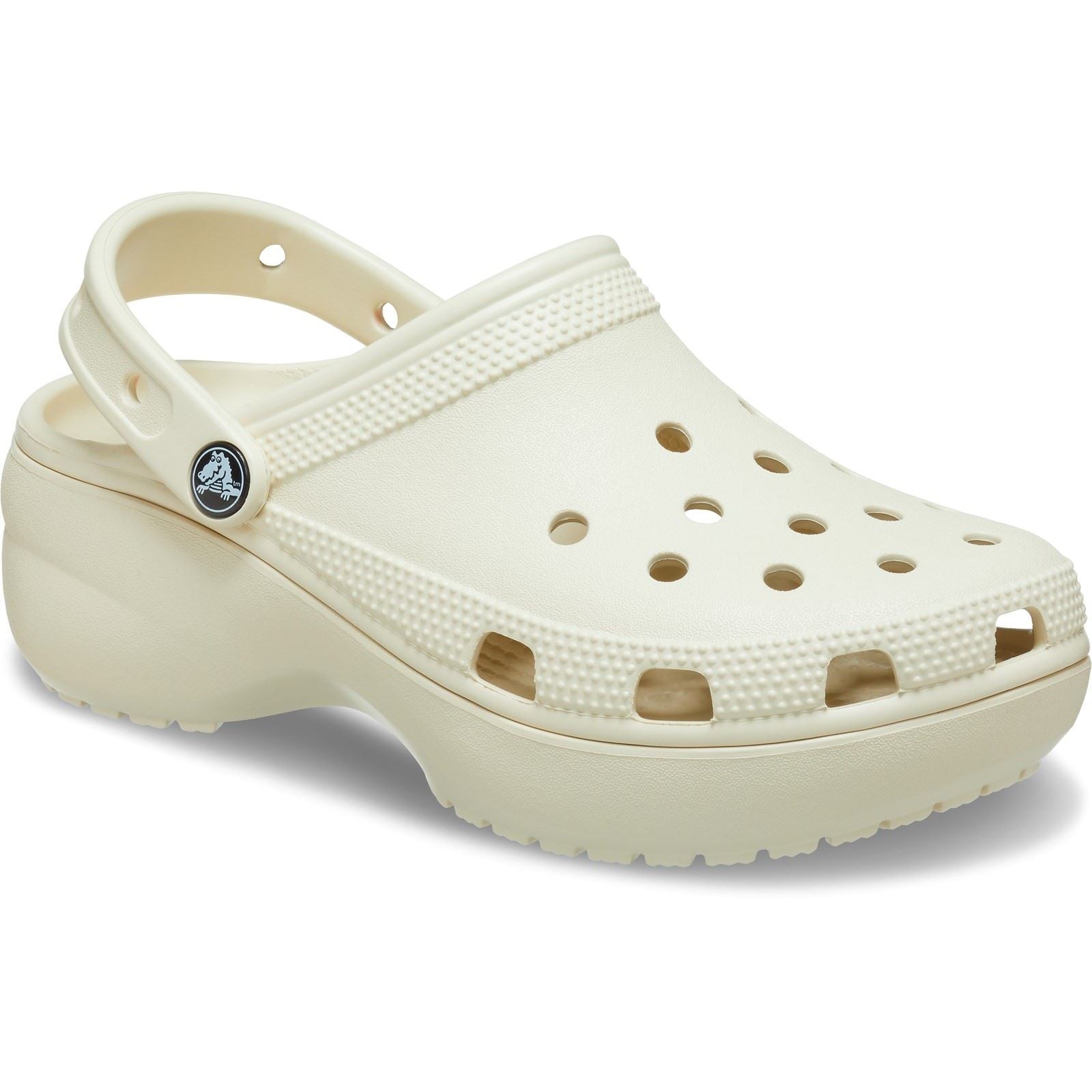 Crocs Classic Platform Sabots en os pour Femmes en Thermoplastique