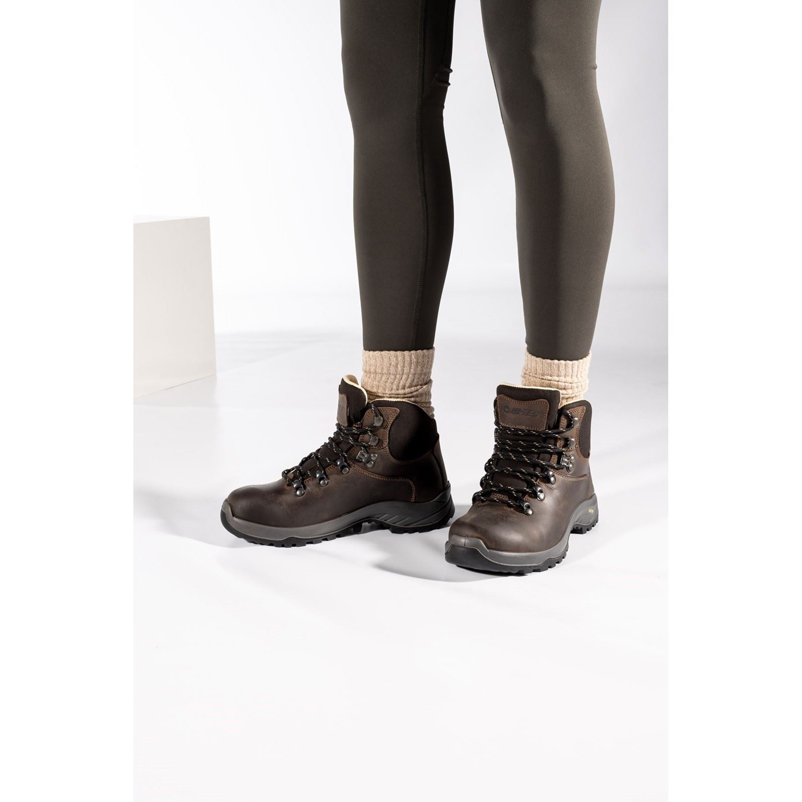 Hi-Tec Ravine Pro Bottes De Randonnée En Cuir Pour Femme Marron