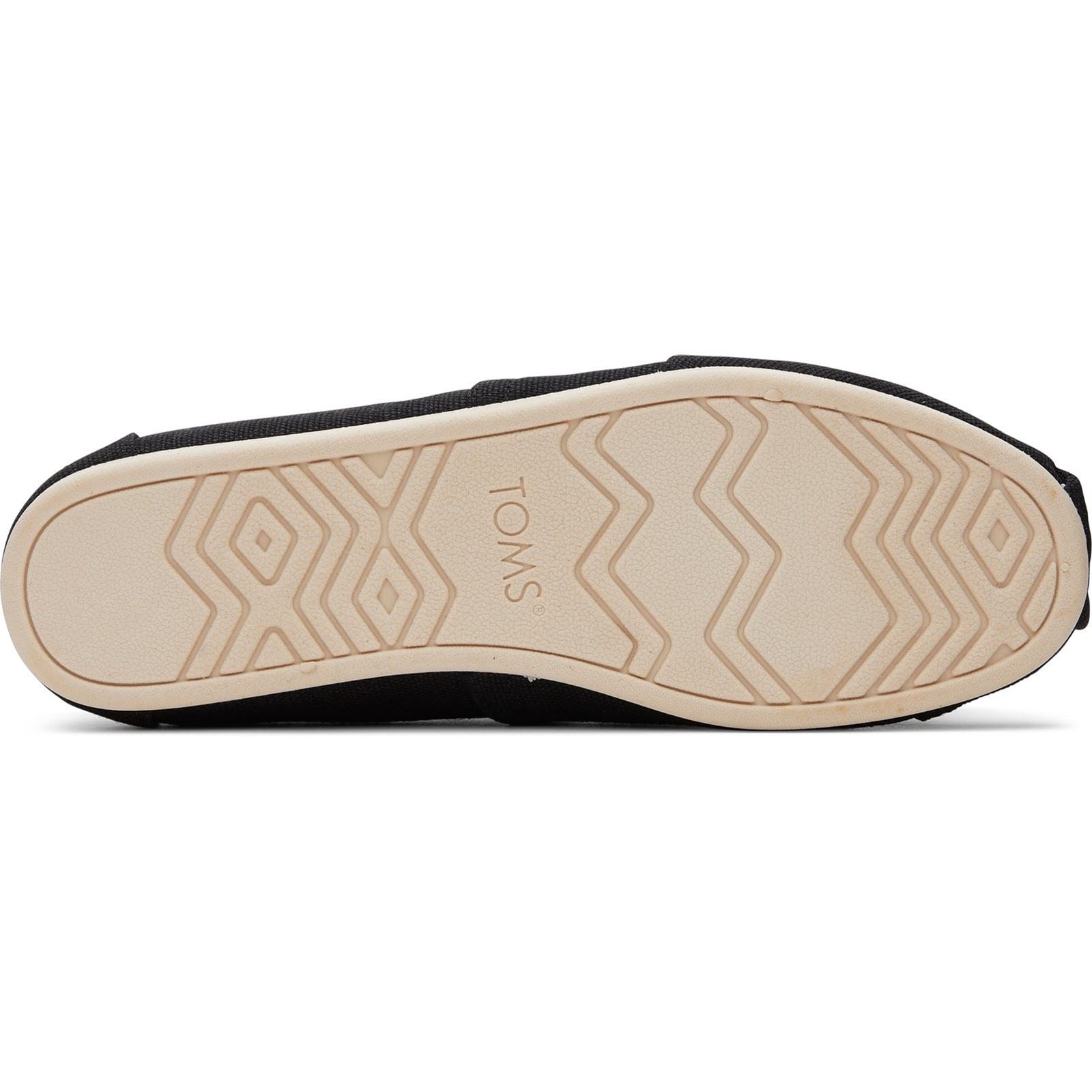 TOMS Alpargata Classic Espadrilles Noires En Coton Pour Hommes