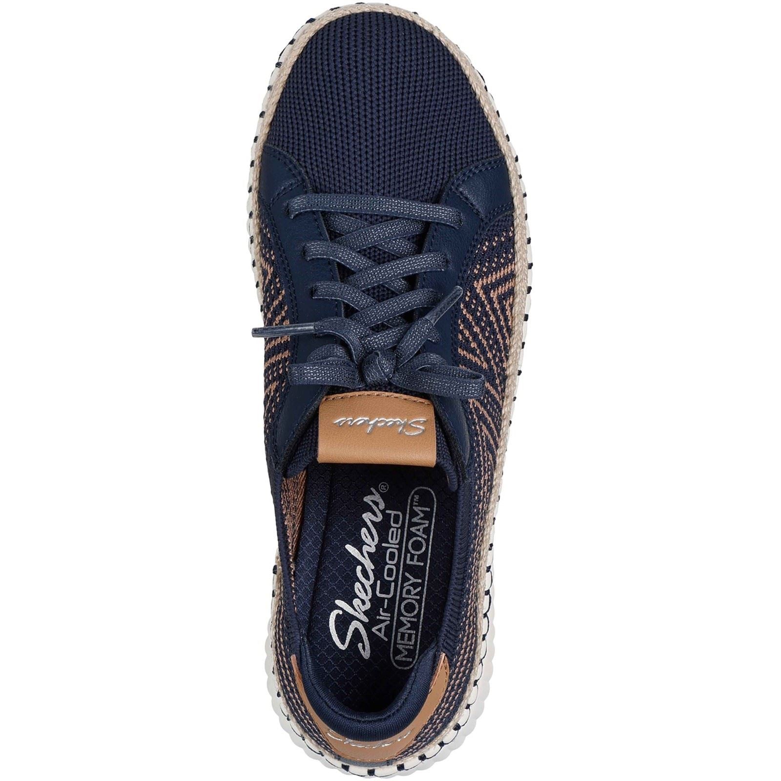 Skechers Wilshire Blvd - Bellevue Baskets Femmes En Textile Navy