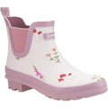 Cotswold Wildflower Ankle Bottes En Caoutchouc Pour Femmes En Rose