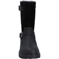Hunter Ness Bottes Noires En Cuir Pour Femmes