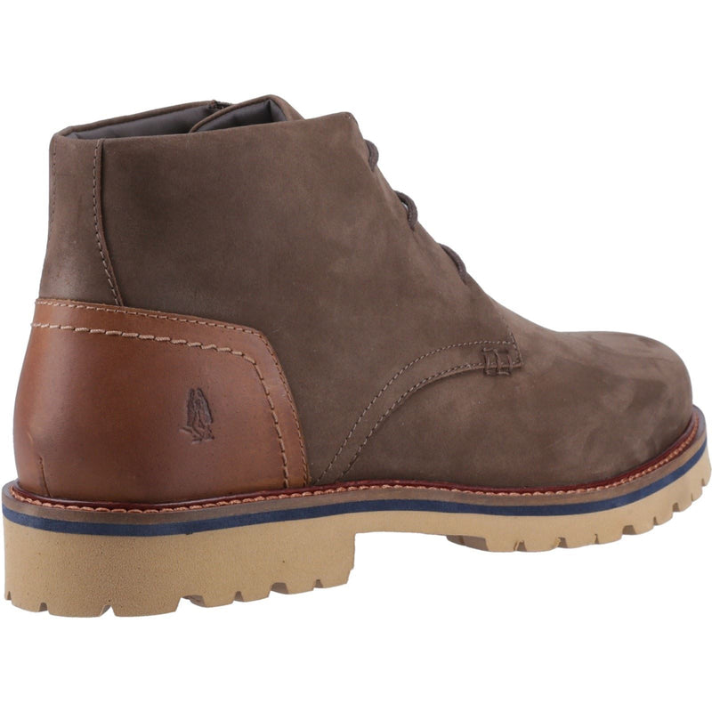 Hush Puppies Moore Bottines Homme En Daim Marron