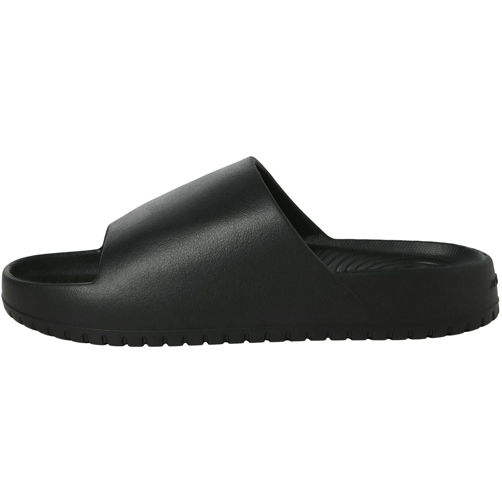Jack & Jones Ripple Moulded Tongs Pour Hommes Eva Anthracite