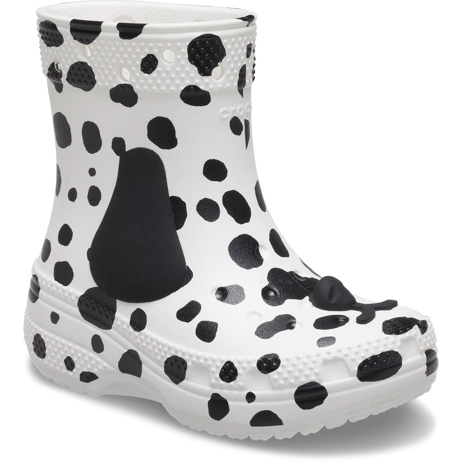 Crocs Classic Dalmatian Eva Bottes De Pluie Blanches Et Noires
