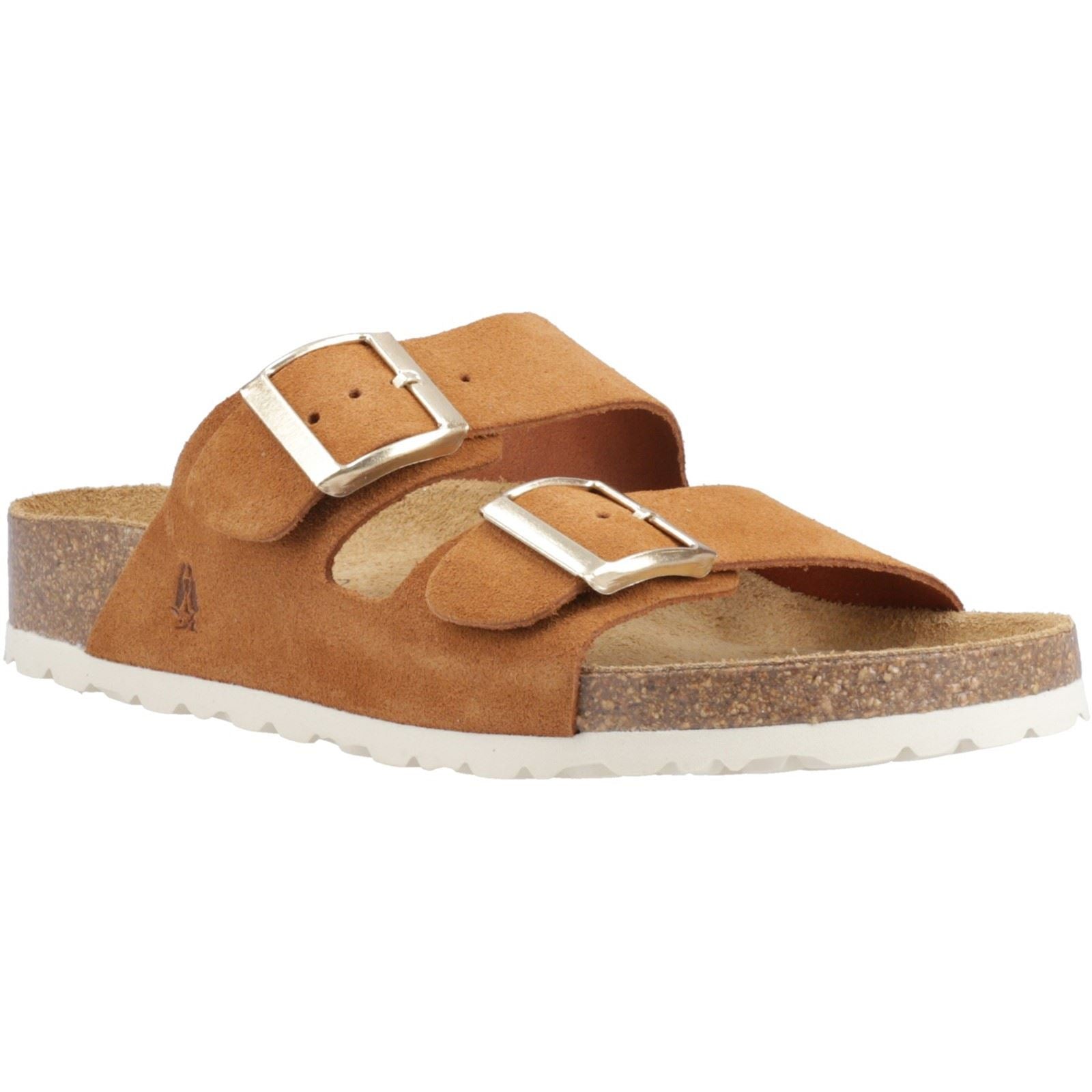 Hush Puppies Blaire Sandales Pour Femmes En Daim Suédois Beige