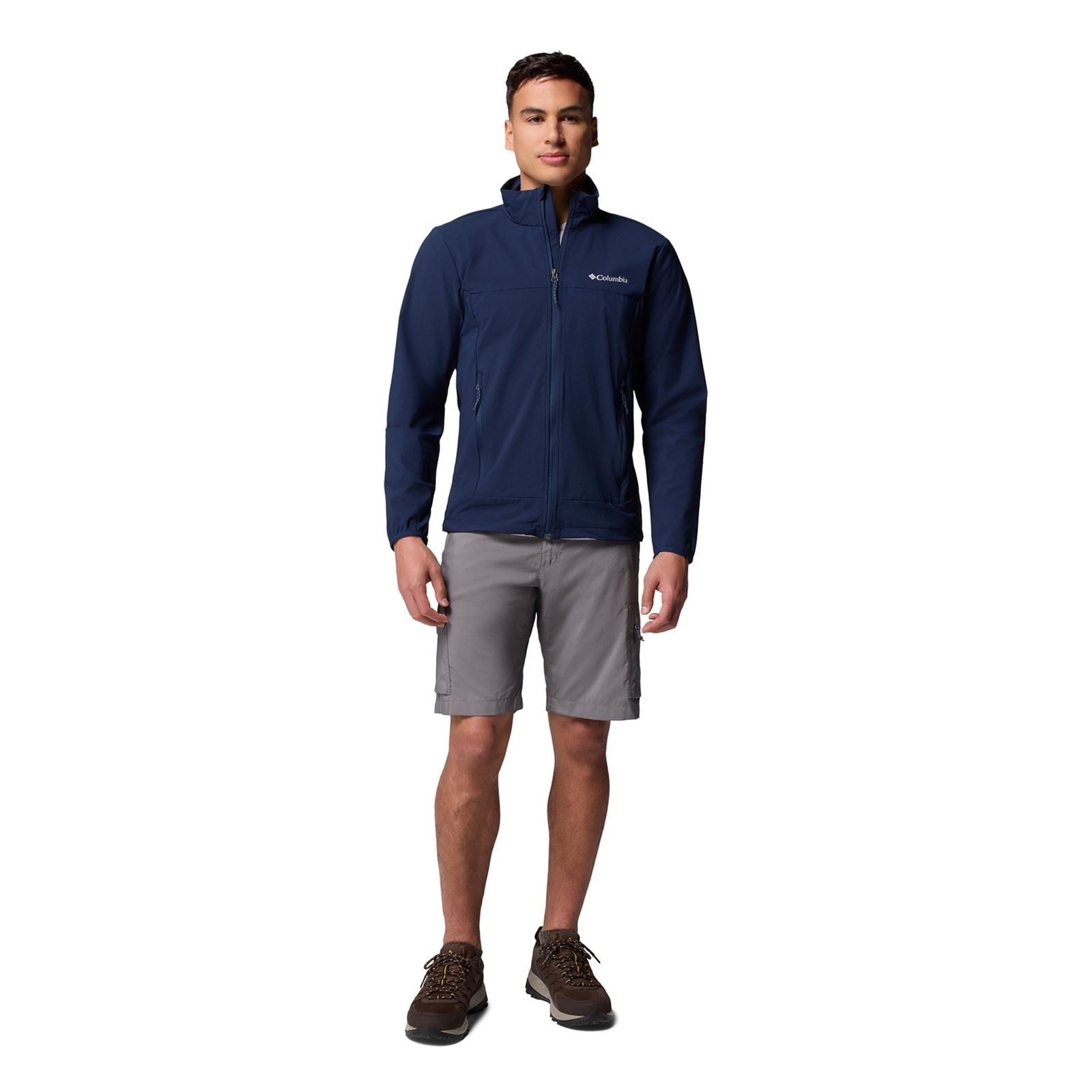 Columbia Heather Canyon II Jacket Veste Softshell Bleue Pour Homme