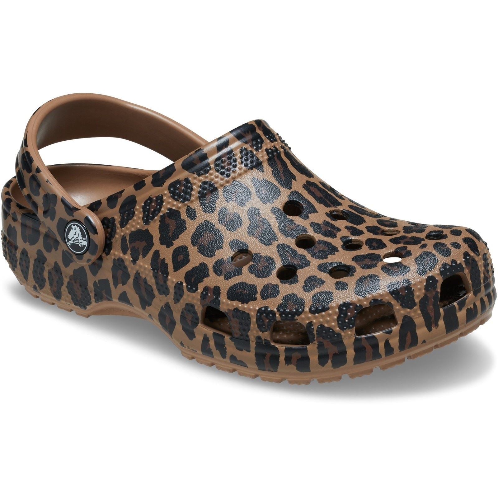 Crocs Classic Animal Sabots Sepia/Leopard En Eva Pour Femmes