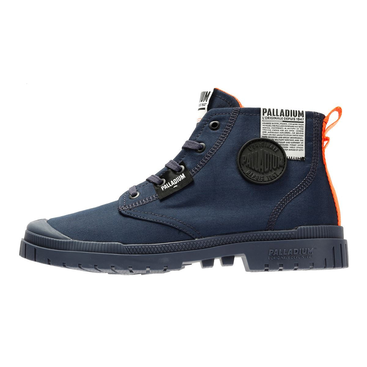 Mephisto Pampa SP20 Overlab Bottes Bleues En Coton Pour Hommes