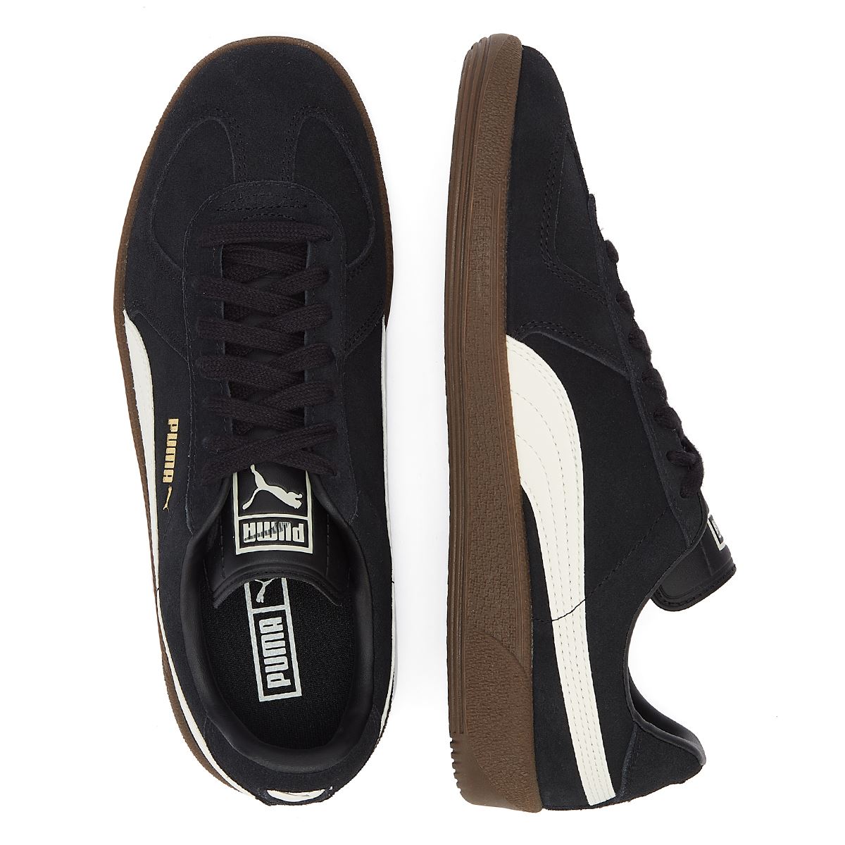Puma Army Trainer Suede Hommes Noir Trainer