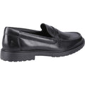 Hush Puppies Verity Slip On Mocassins Noirs En Cuir Pour Femmes