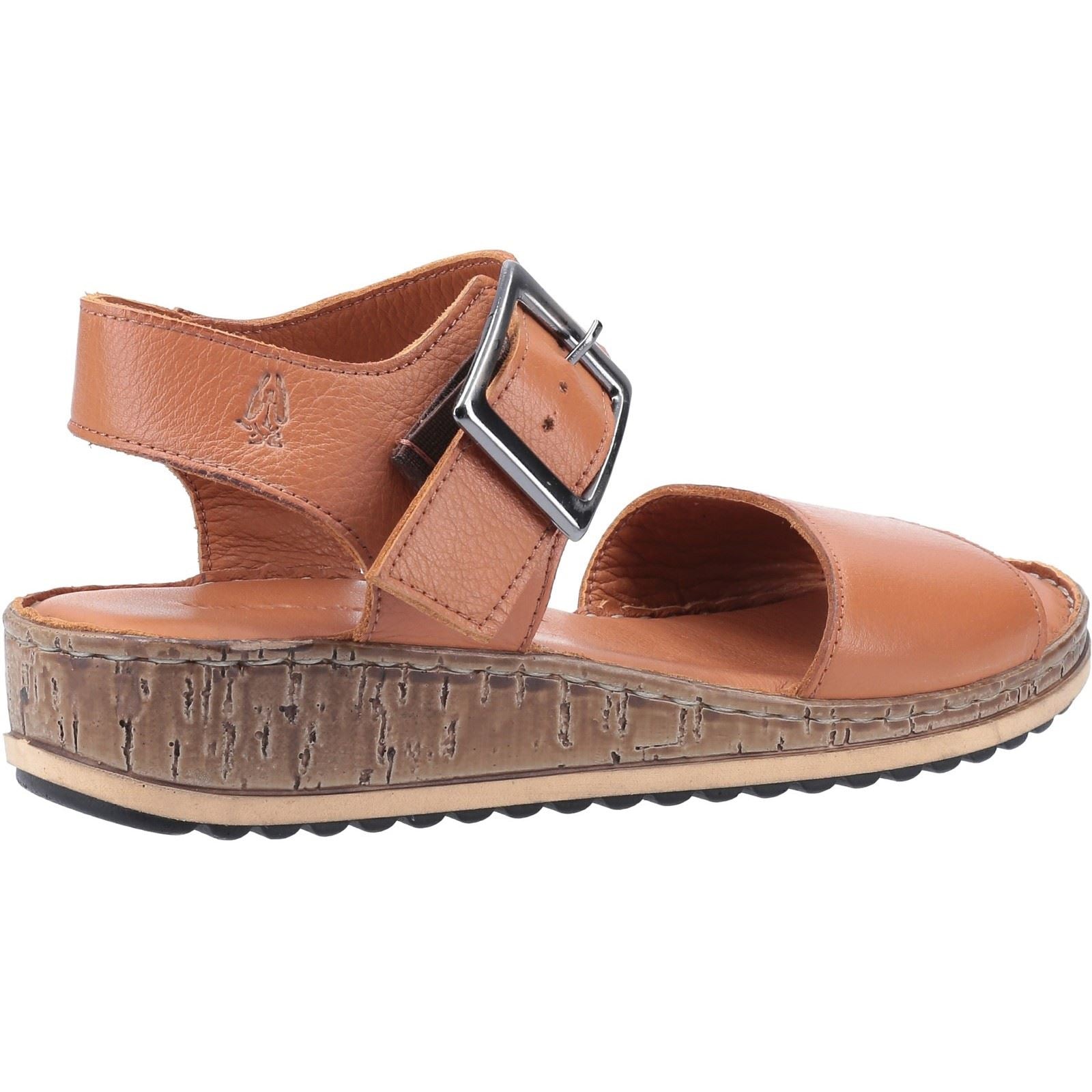 Hush Puppies Ellie Sandales En Cuir Pour Femme Couleur Tan