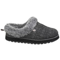 Skechers Keepsakes Ice Angel Chaussons Pour Femmes En Synthétique Gris Anthracite