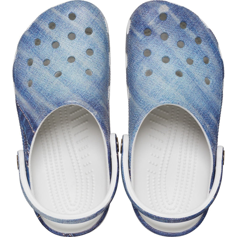 Crocs Classic Denim Sabots en thermoplastique pour la nuit