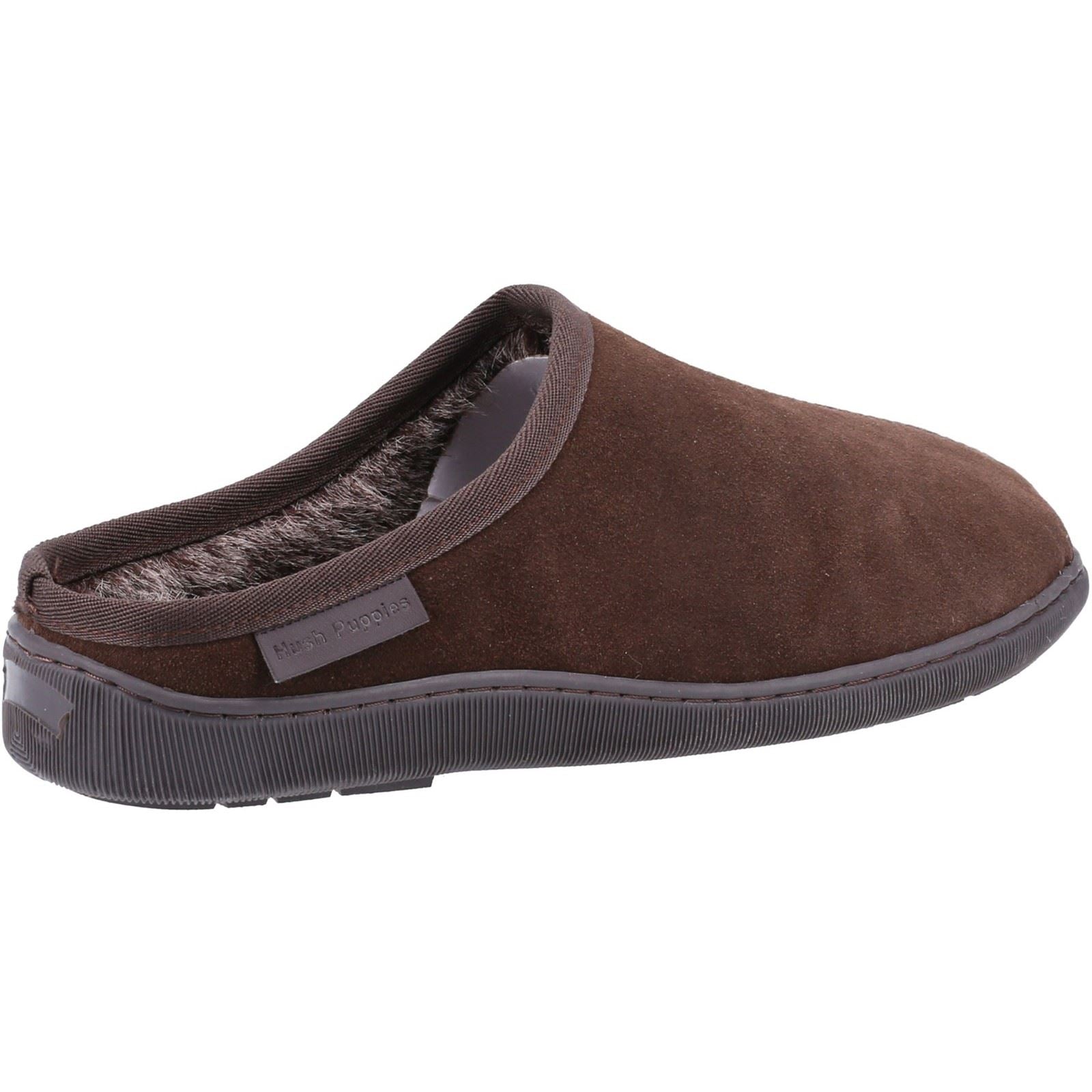 Hush Puppies Ashton Pantoufles Pour Hommes En Daim Marron