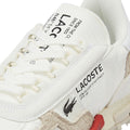 Lacoste Baskets De Sport Blanches/Rouges Pour Hommes Elite Active