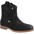 Cotswold Signet Bottes Noires En Cuir Pour Femmes