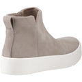 TOMS Verona Mid Bottes En Cuir Taupe Pour Femmes