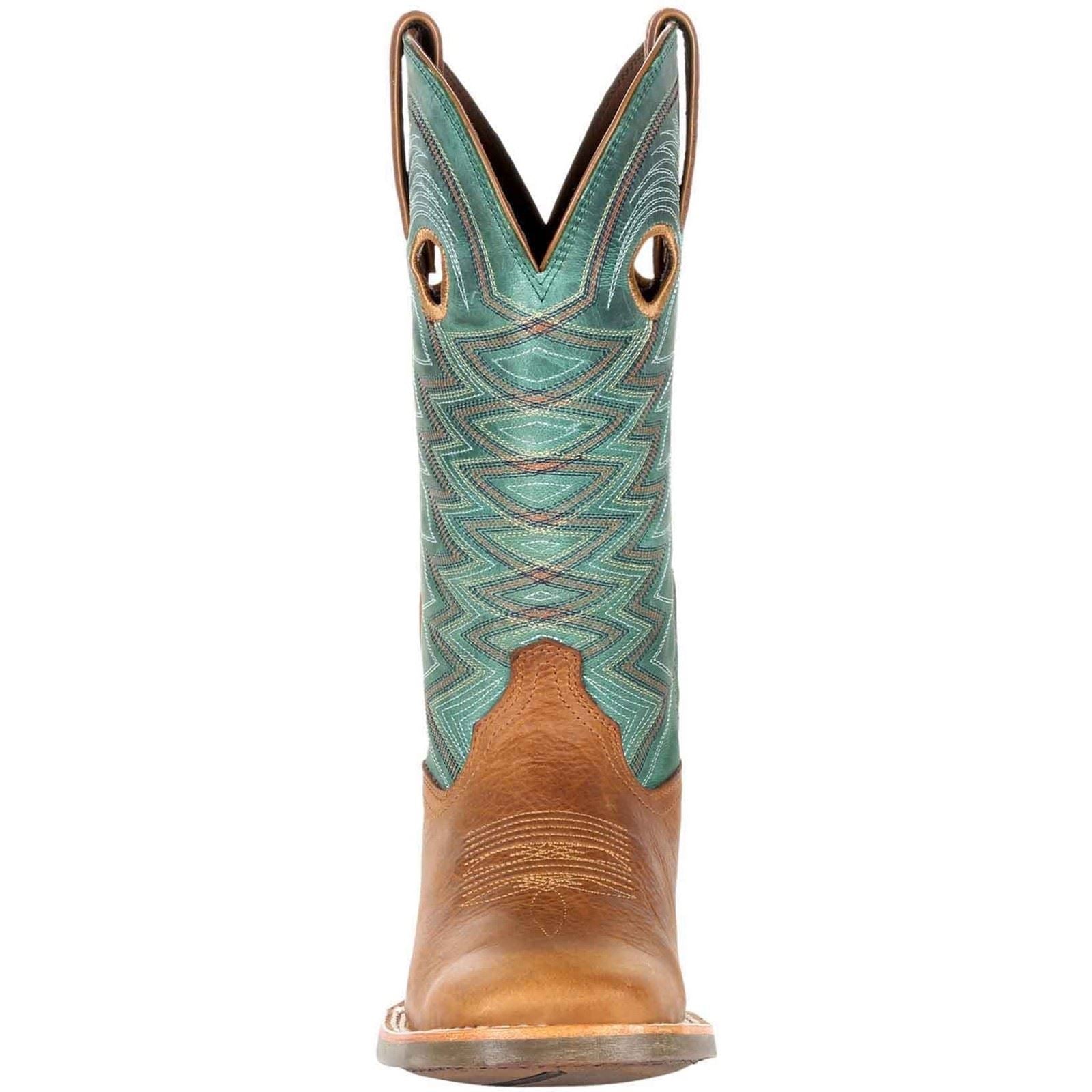 Durango Lady Rebel Pro Bottes En Cuir Pour Femmes Blé/Turquoise Des Marées