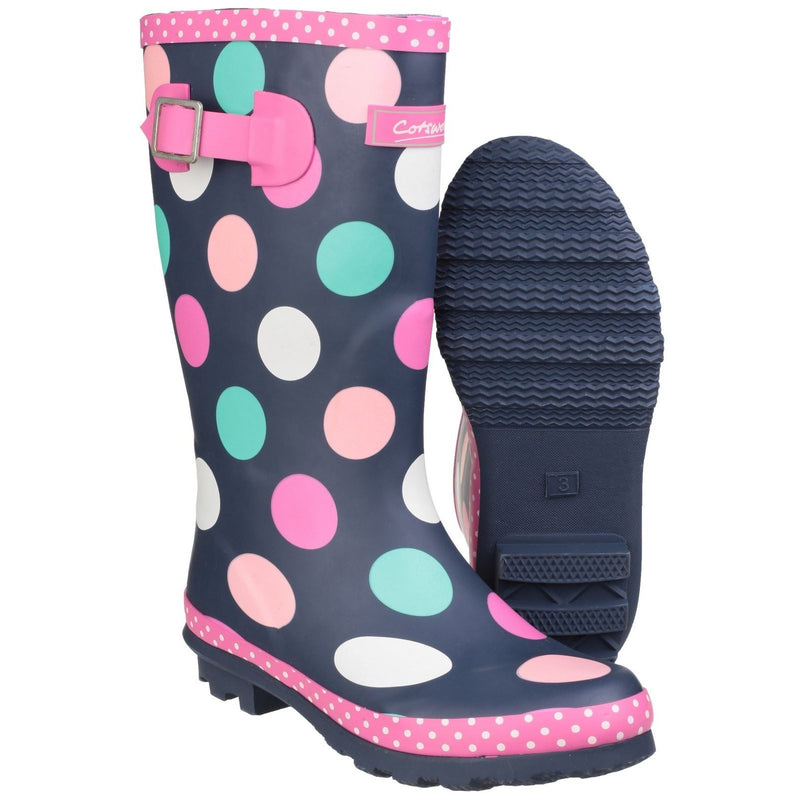 Cotswold Dotty Bottes En Caoutchouc Multicolores