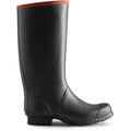 Hunter Argyll Full Knee Bottes En Caoutchouc Noires Wellington