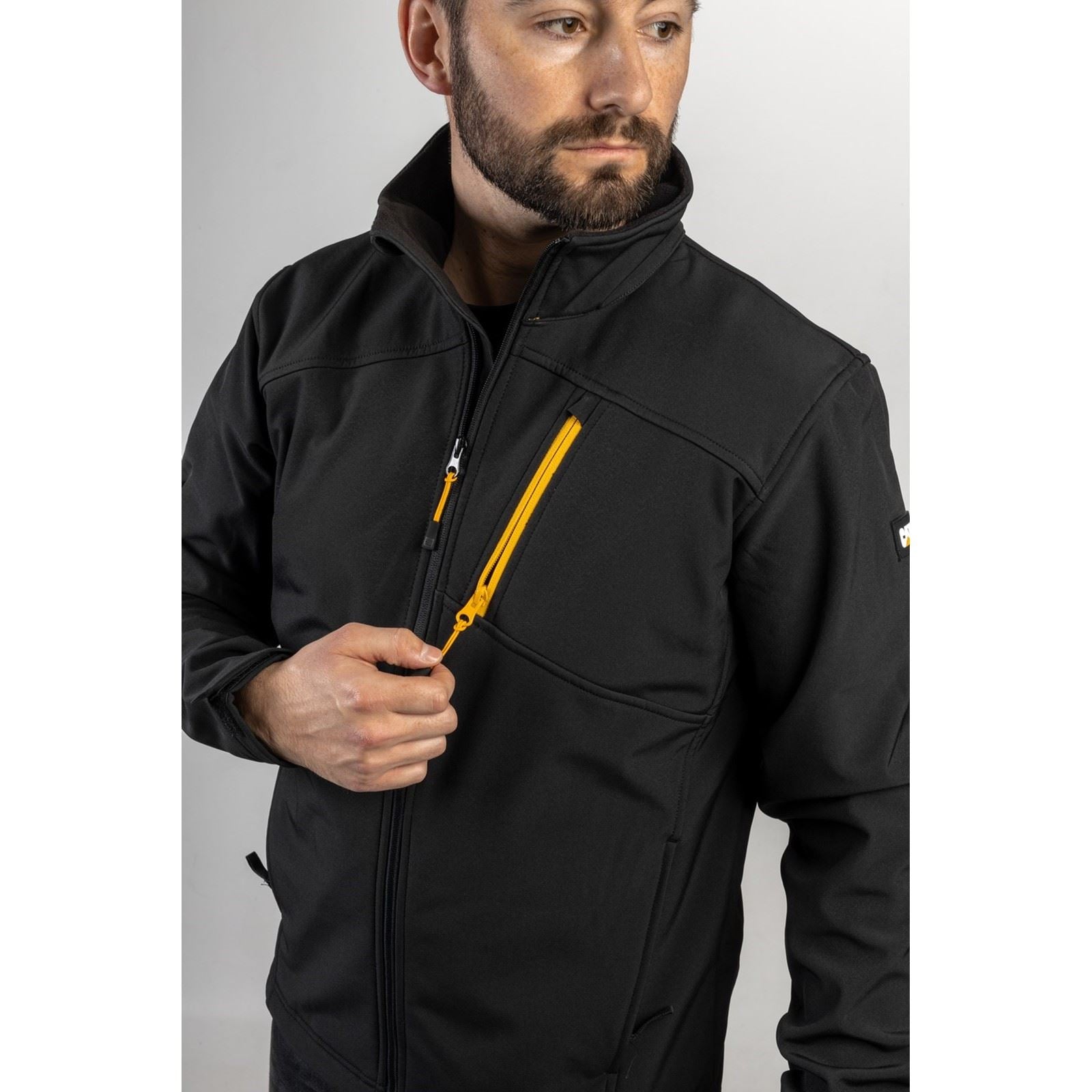 Caterpillar Essentials Shell Veste En Softshell Noire Pour Homme