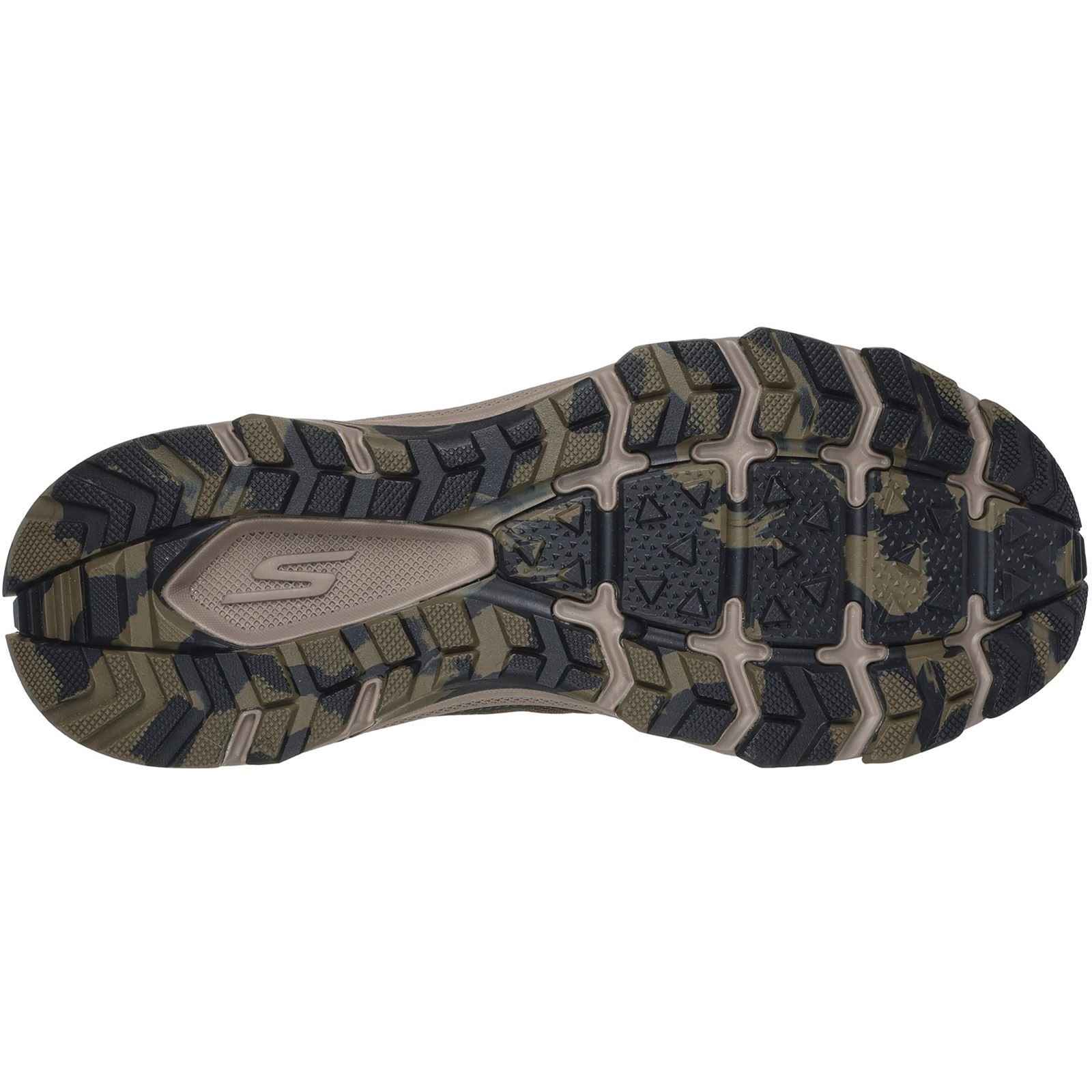 Skechers Performance GO RUN Trail Altitude 2.0 Marble Rock 3 Chaussures De Sport En Cuir Pour Hommes, Olive/Noir