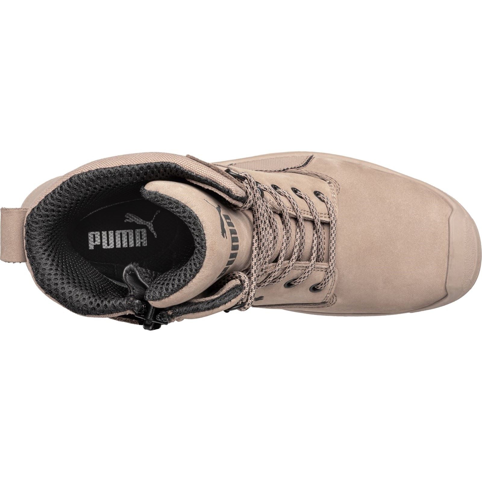 Puma Safety Bottes De Sécurité Conquest Nubuck Stone
