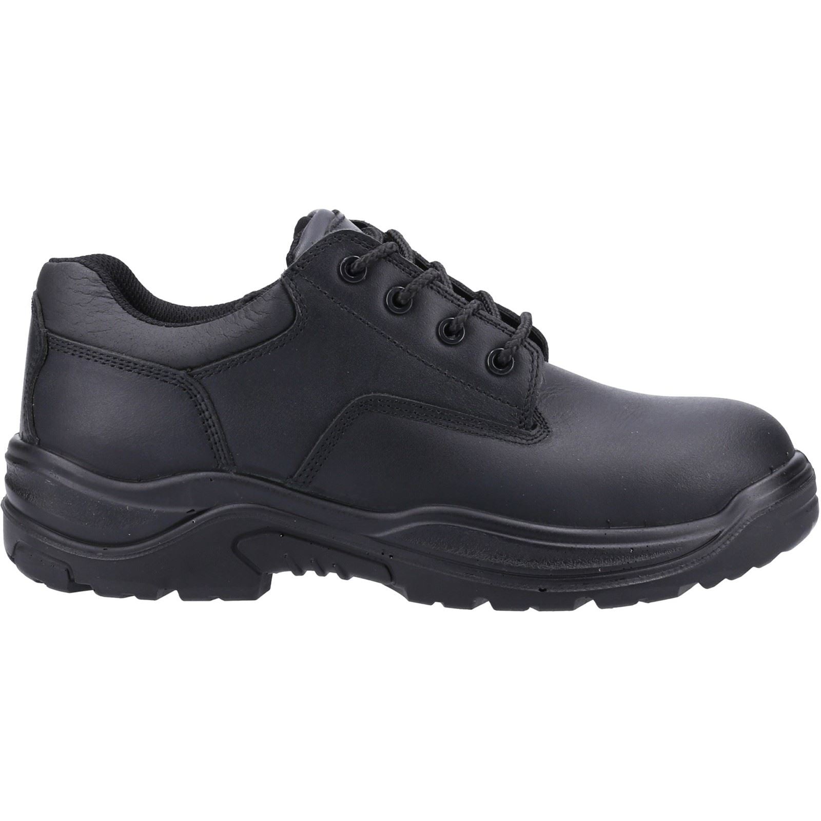 Magnum Chaussures De Sécurité Basses En Cuir Noir Precision Sitemaster