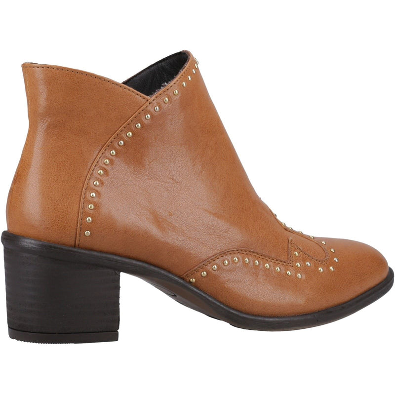 Hush Puppies Waverly Bottes En Cuir Pour Femme Couleur Marron Clair