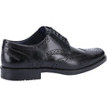 Hush Puppies Brace Brogue Chaussures Richelieu Noires En Cuir Pour Hommes