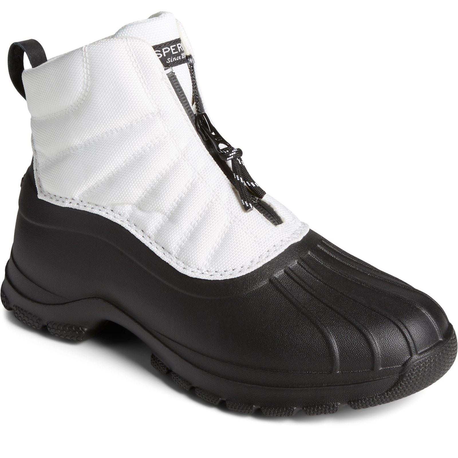 Sperry SeaCycled Duck Float Bottes En Caoutchouc Blanches