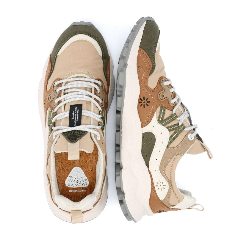 Flower Mountain Yamano 3 Chaussures De Sport Beige Pour Hommes