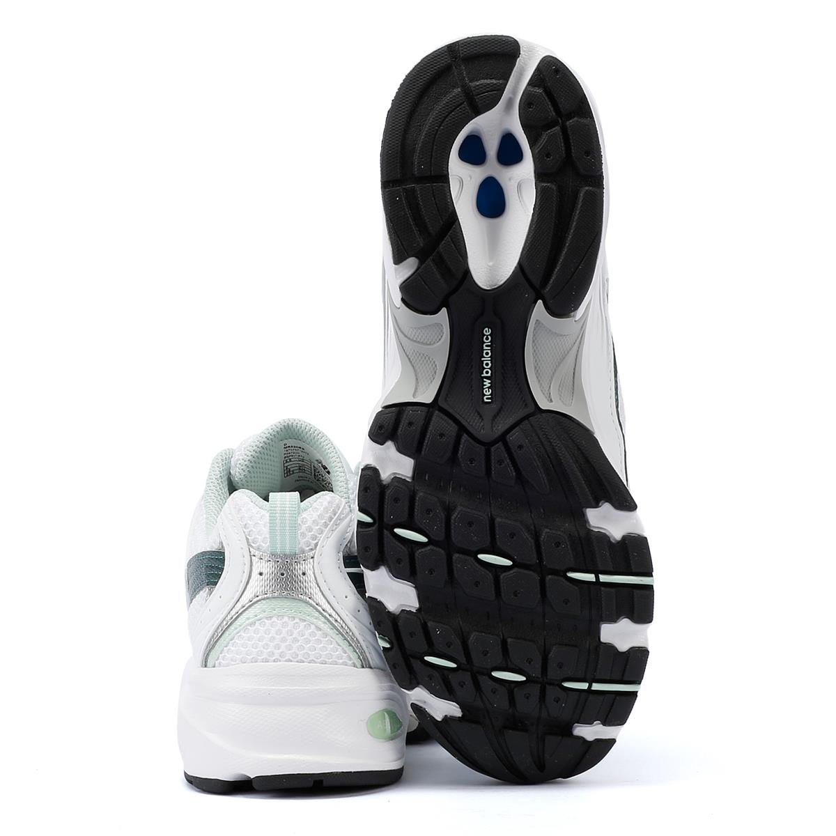 New Balance 530 Baskets Blanches/Sapin/Cendre Pour Femmes