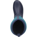 Muck Boots Arctic Adventure Bottes D'hiver Hautes Pour Femmes En Néoprène Bleu Marine/sapin