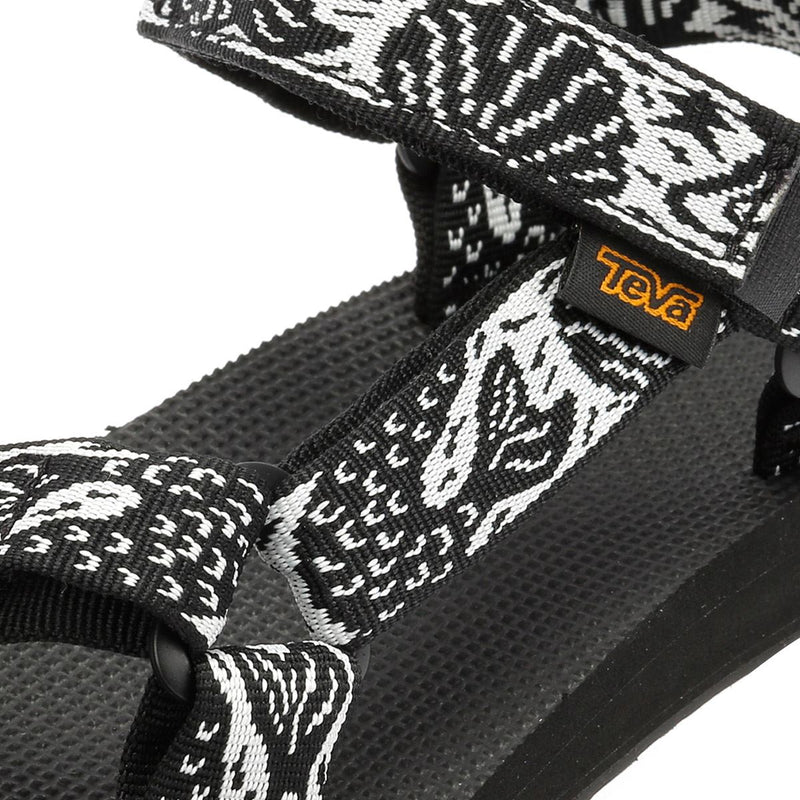 Teva Original Universal Sandales Noires Pour Femmes