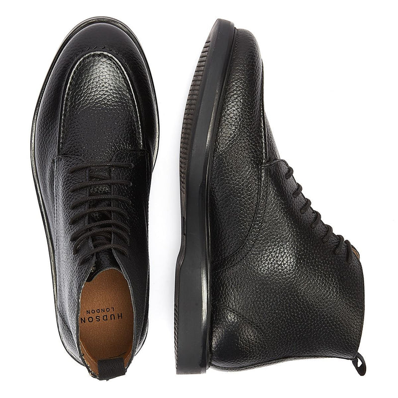 H By Hudson Carlo Leather Men's Black Boot