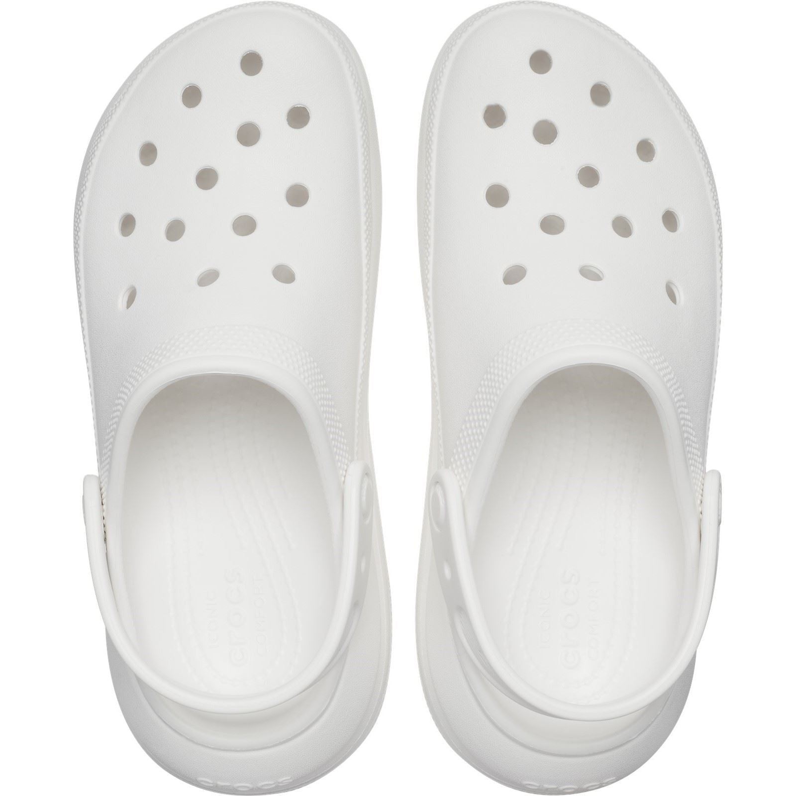 Crocs Classic Crush Sabots Blancs Pour Femme Eva