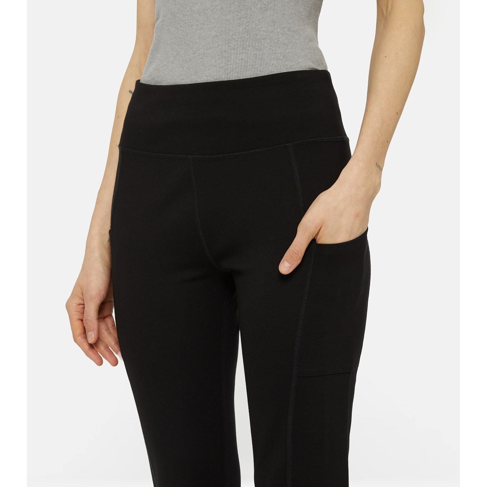 Dickies Double Pocket Legging Pantalons De Randonnée Pour Femmes Noirs En Viscose