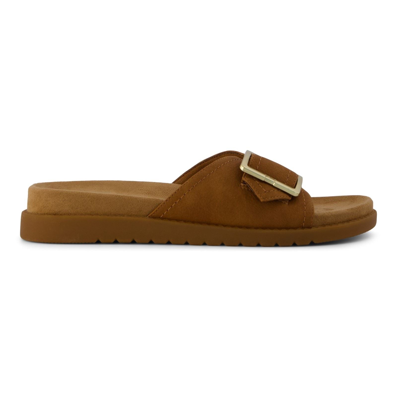 TOMS Marin Sandales En Sucre Brun Pour Femmes En Textile
