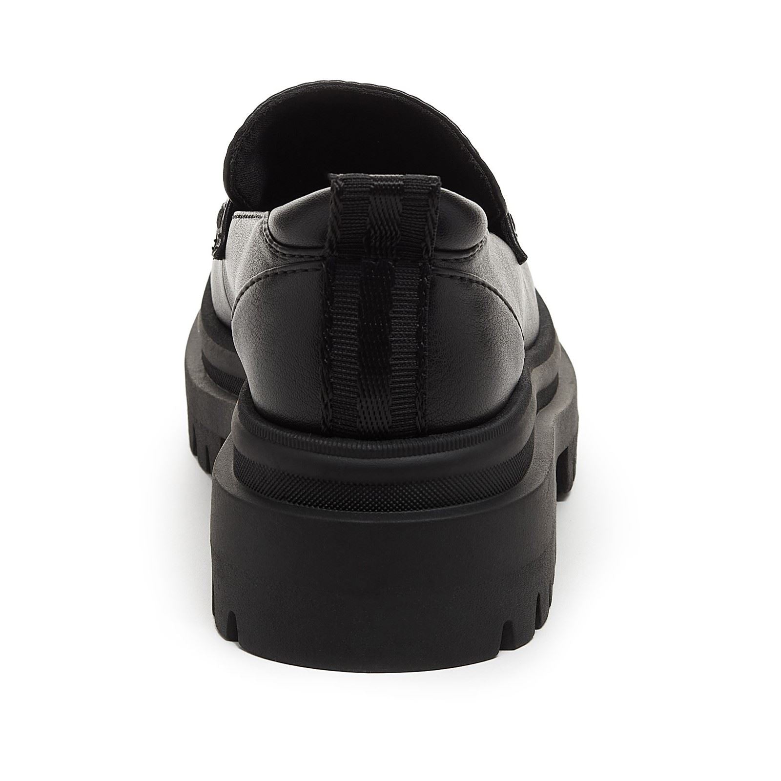 Rocket Dog Dandy Chaussures Plates Pour Femme En Polyuréthane Noir.