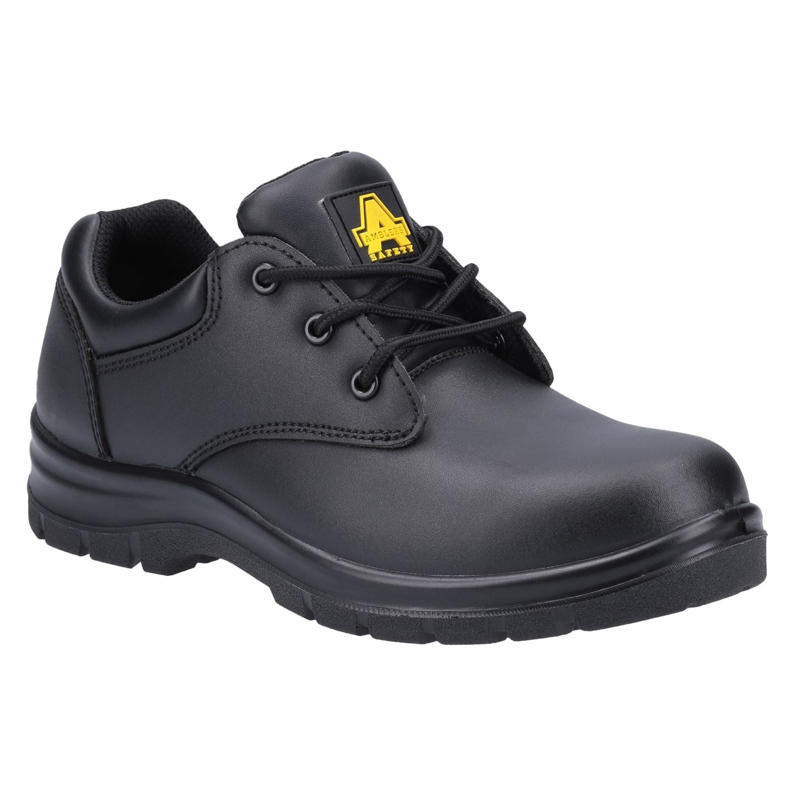 Amblers Safety Chaussures De Sécurité Noires En Cuir Pour Femmes As715C