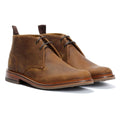 Chapman & Moore Country Chukka Bottes En Cuir Pour Hommes Marron