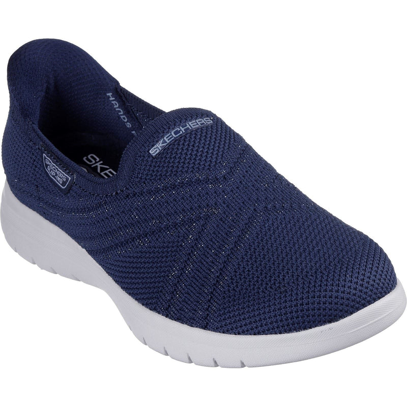 Skechers On-the-GO Flex Excellency Sneakers En Toile Pour Femmes De Couleur Marine