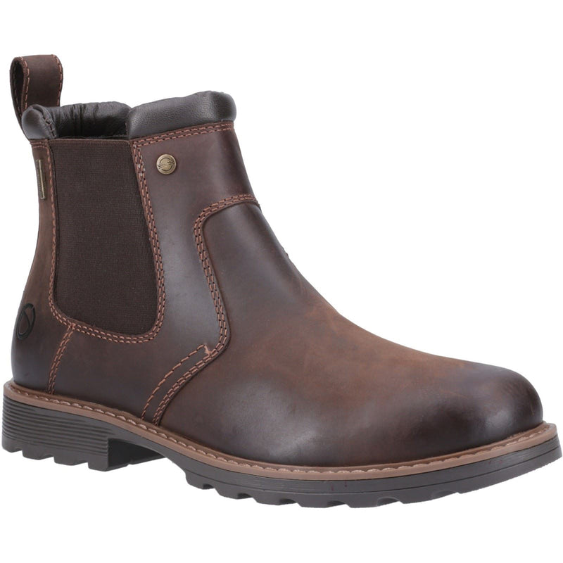 Cotswold Leafield Bottes En Cuir Marron Pour Homme