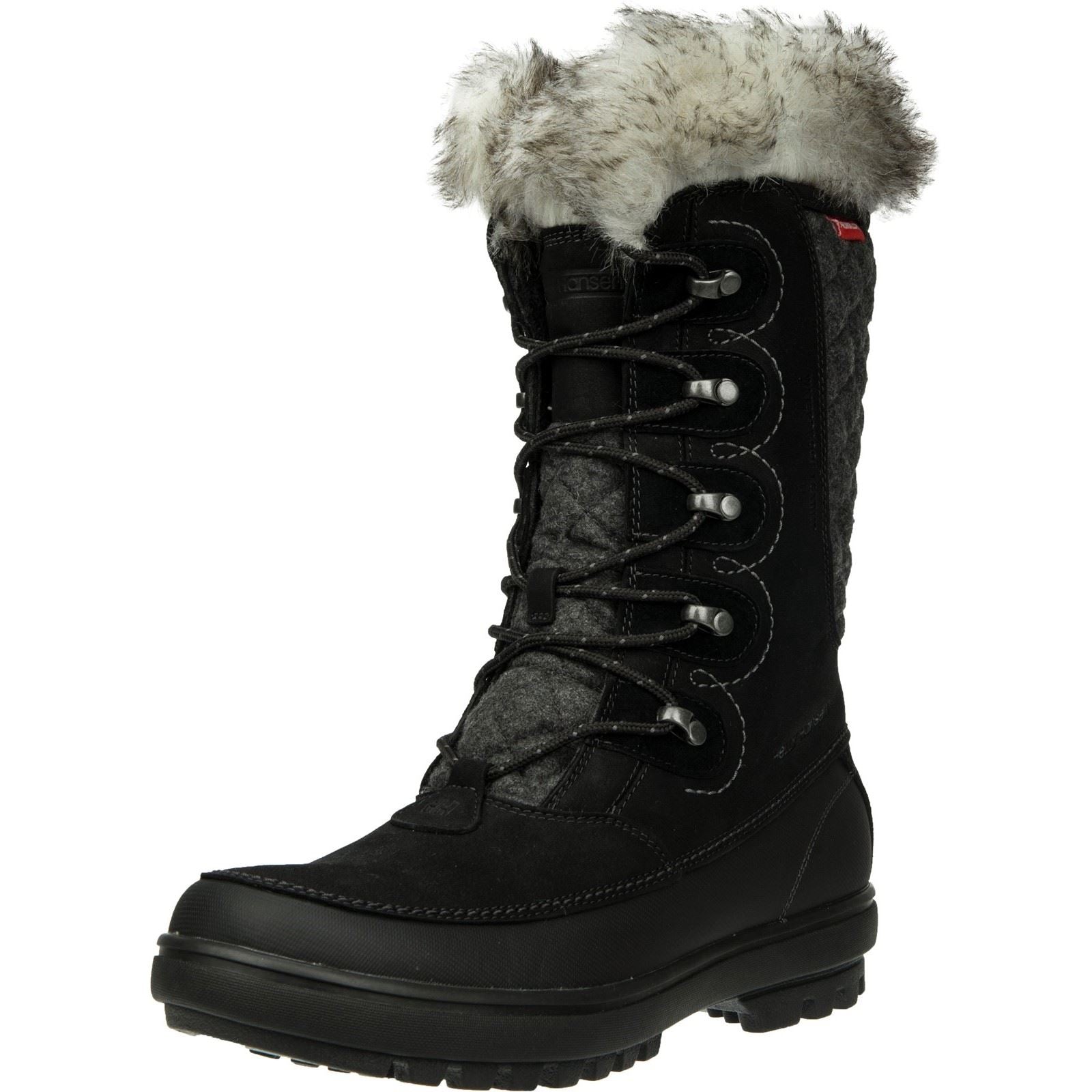 Helly Hansen Sport Garibaldi Bottes En Cuir Pour Femmes Noires Jais